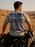 Premium T-Shirt "Racing" Navy Unisex