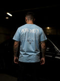 Premium T-Shirt "Wave" Hellblau Unisex