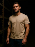 Premium T-Shirt "Boxy" Sand Unisex