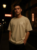 Premium T-Shirt "Skully" Warm-Grey Unisex