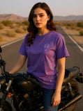 Premium T-Shirt "Skully" Dark Violet Unisex