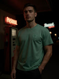 Premium T-Shirt "Skully" Green Moos Unisex