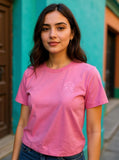 Premium T-Shirt "Skully" Pink Unisex