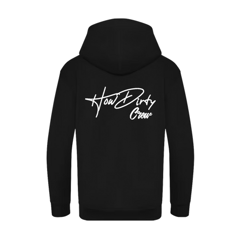 Hoodie Men "How Dirty Crew" Schwarz