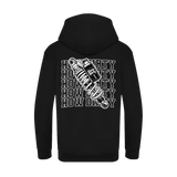 Hoodie Men "Shock" Schwarz