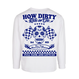 Longsleeve "Racing" Navy