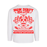 Longsleeve "Racing" Rot