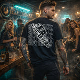 Premium T-Shirt "Shock" Schwarz Unisex
