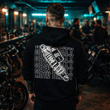 Hoodie Men "Shock" Schwarz