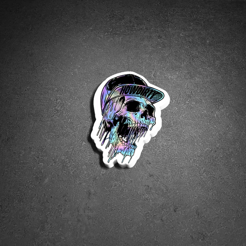 Sticker "Skull Hologramm"
