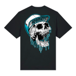 Premium T-Shirt "Scary Skull" Schwarz Unisex