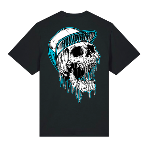 Premium T-Shirt "Scary Skull" Schwarz Unisex