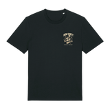 Premium T-Shirt "Smoking Skull" Schwarz Unisex