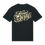 Premium T-Shirt "Skullscript" Schwarz Unisex