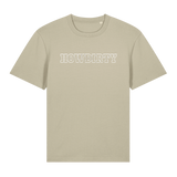 Premium T-Shirt "College 2.0" Warm-Grey Unisex