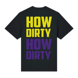 Premium T-Shirt "How Big" Schwarz Unisex