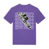 Premium T-Shirt "Shock" Lila Unisex