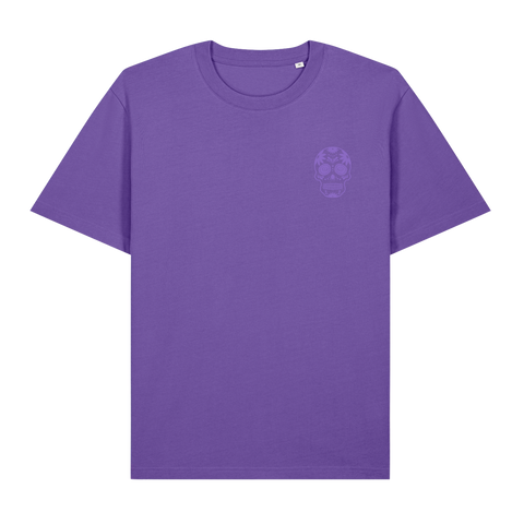Premium T-Shirt "Skully" Dark Violet Unisex