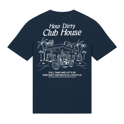 Premium T-Shirt "Club House" Navy Unisex