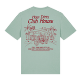 Premium T-Shirt "Club House" Pastellgrün Unisex