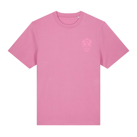 Premium T-Shirt "Skully" Pink Unisex