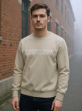 Crewneck "College 2.0" Warm-Grey