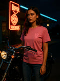 Premium T-Shirt "Skully" Pink Unisex