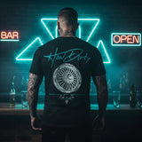 Premium T-Shirt "Big Spoke" Schwarz Unisex