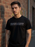 Premium T-Shirt "College 2.0" Schwarz Unisex